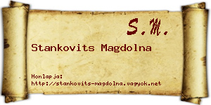 Stankovits Magdolna névjegykártya